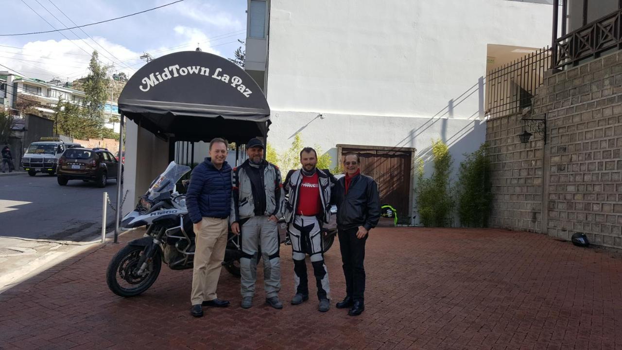 Midtown La Paz Hotel Bagian luar foto