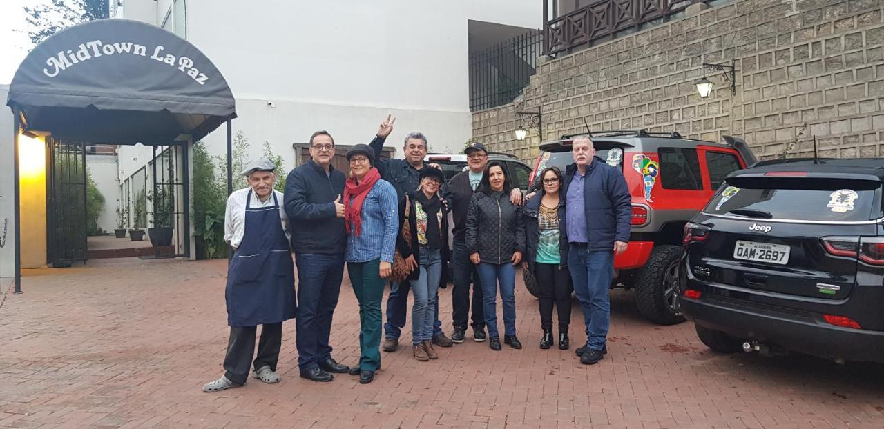 Midtown La Paz Hotel Bagian luar foto