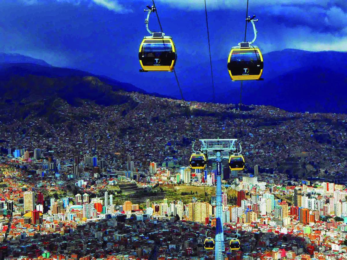 Midtown La Paz Hotel Bagian luar foto