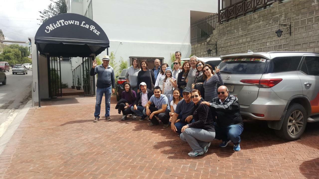 Midtown La Paz Hotel Bagian luar foto
